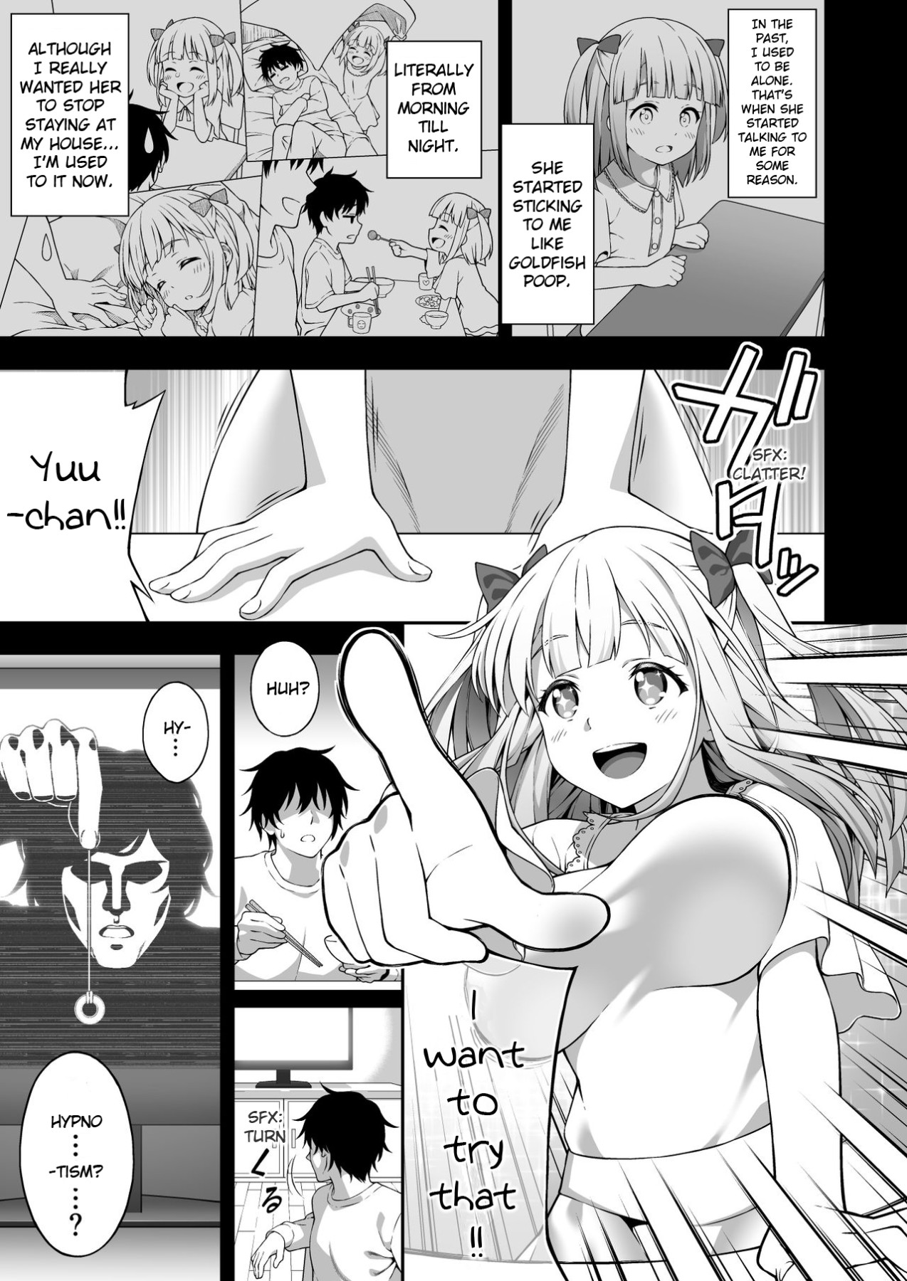 Hentai Manga Comic-Thanks To Hypnotism, I Had My Huge-Breasted Highschooler Childhood Best Friend In The Palm of my Hands-Read-8